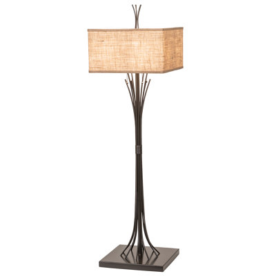 Rustic Lodge Floor Lamp