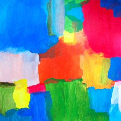 " Rainbows And Unicorns " by Natalie Baca Painting Print