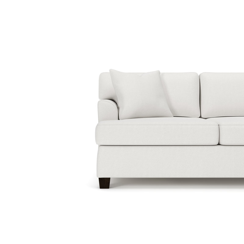 Conradina Upholstered L-Shaped Sectional, Right Hand Facing, Macarena Beige