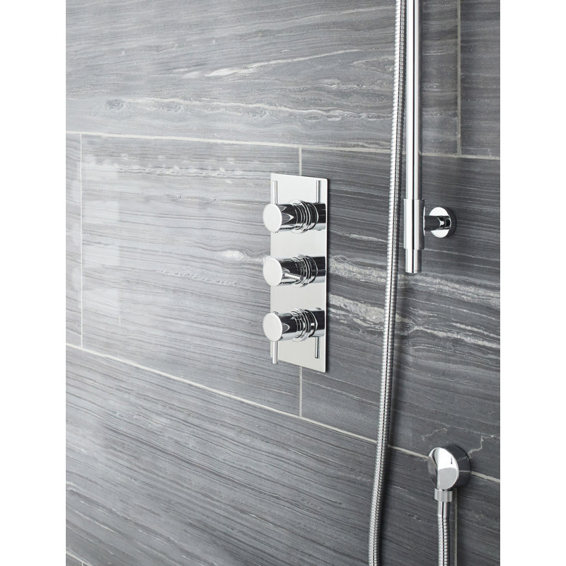 Eskridge Triple Concealed Diverter Shower Valve