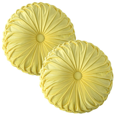 Coussin décoratif en velours