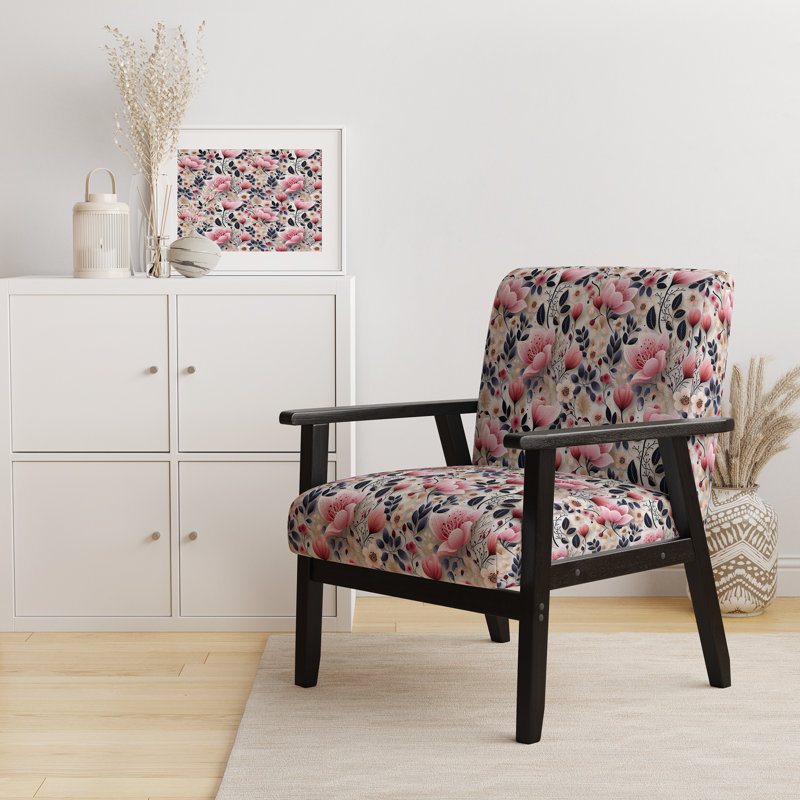Fauteuil d'appoint rembourré Cottage