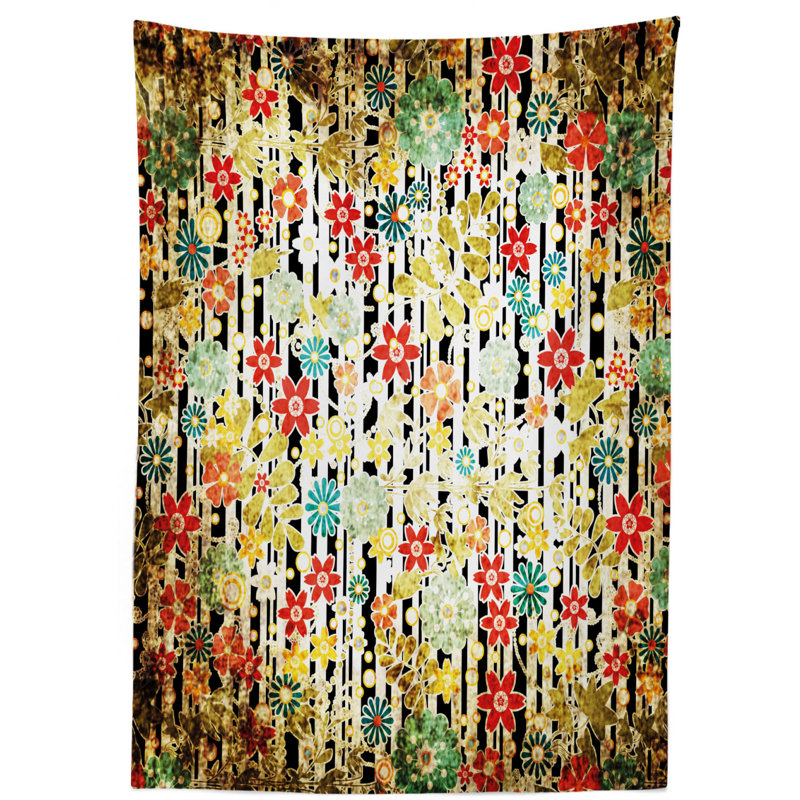 Floral Tablecloth, 90" L x 60" W