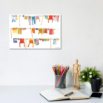 Laundry 1 Piece Wrapped Canvas Wall Art