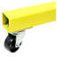 Yellow Steel Engine Stand with 1250 lbs Capacity and 360-Degree Rotating Mount for Auto Repair