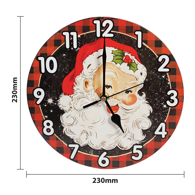 Blaisdell Manufactured Wood Wall Clock