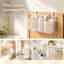 Metal Mesh Bedside Hanging Organizer