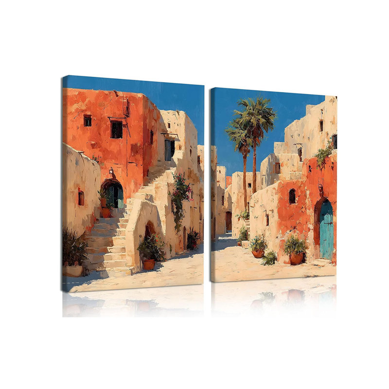 2 Piece Wrapped Canvas Print