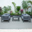 Ensemble de causeuse et table basse 5 pièces Hokku Designs Letendre-70508493