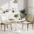 Modern Round 3 Piece Dining Room Table and Chairs Set-1077367356-1077367355-1077367347