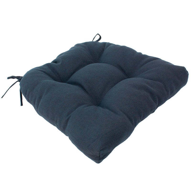 Patio D Indoor/Outdoor Seat Cushion, Slate Blue