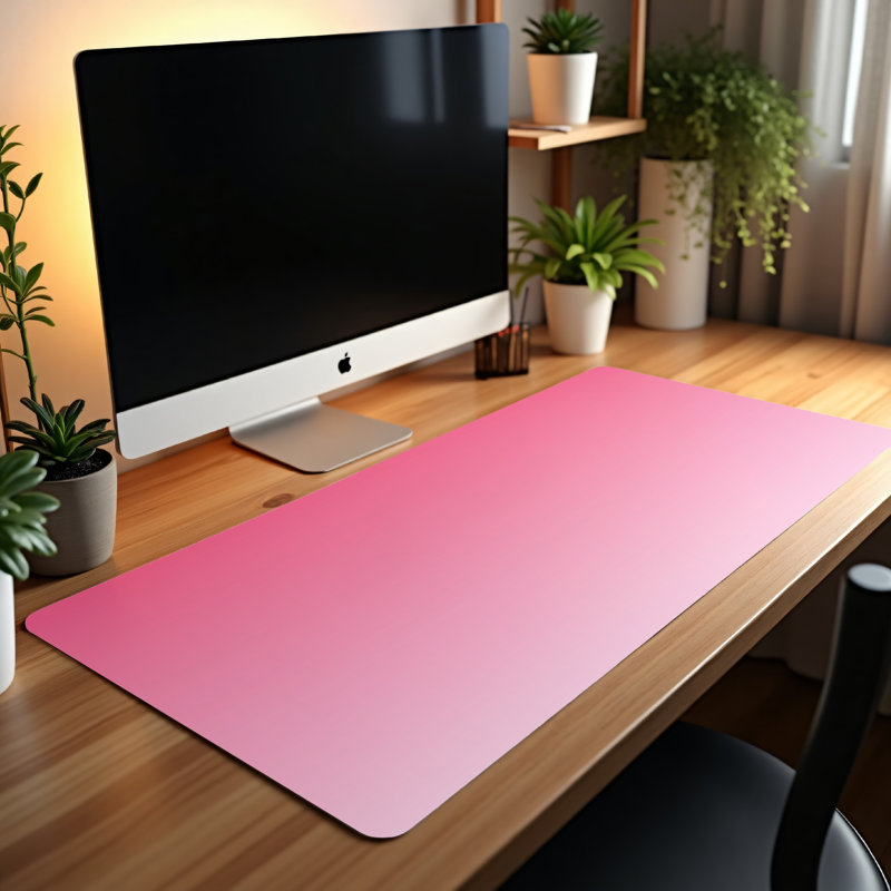 Polyester Desk Pad, 23.6x13.8