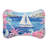 Nautical Boat Patterns - 1 Piece Bone Shape Feeding Mat