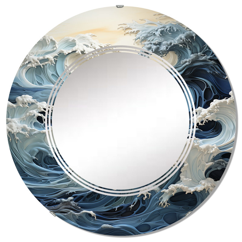 Miroir Gasparilla, 32 po x 32 po