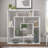Abston Geometric Bookcase-1482065715
