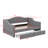 Twin XL Size Daybed With LED Belt And 2 Drawers-1465135023
