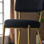 Ensemble de 4 tabourets de bar rembourrés en tissu moderne Teddy-343396649-367441361