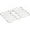 Stainless Steel Sink Rack, 21-1/8" x 15-3/4" for K-3325-Na, K-3332-Na Undertone and K-3325-Hcf Undertone Preserve Sinks