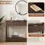Console moderne 51 pouces avec 3 tiroirs en bois, une entrée mince et une table de canapé derrière le salon, le couloir et le vestibule, décor de maison de campagne-725395962