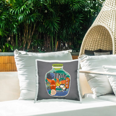 Coussin d'extérieur imprimé Atlanta Atlanta
