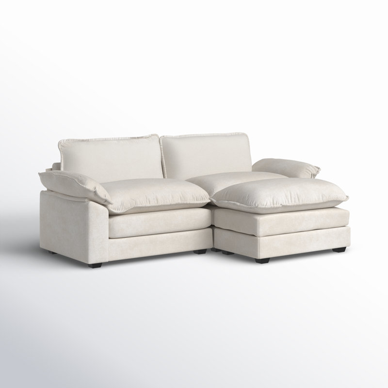 Avrilynn  85.4" Loveseats Sofa with Ottoman