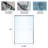 44-48*72 Inch Frame Double Sliding Soft-Close Shower Doors, Bathroom Sliding Shower Door,  (6Mm) Thick Sgcc Tempered Glass Door-120178881