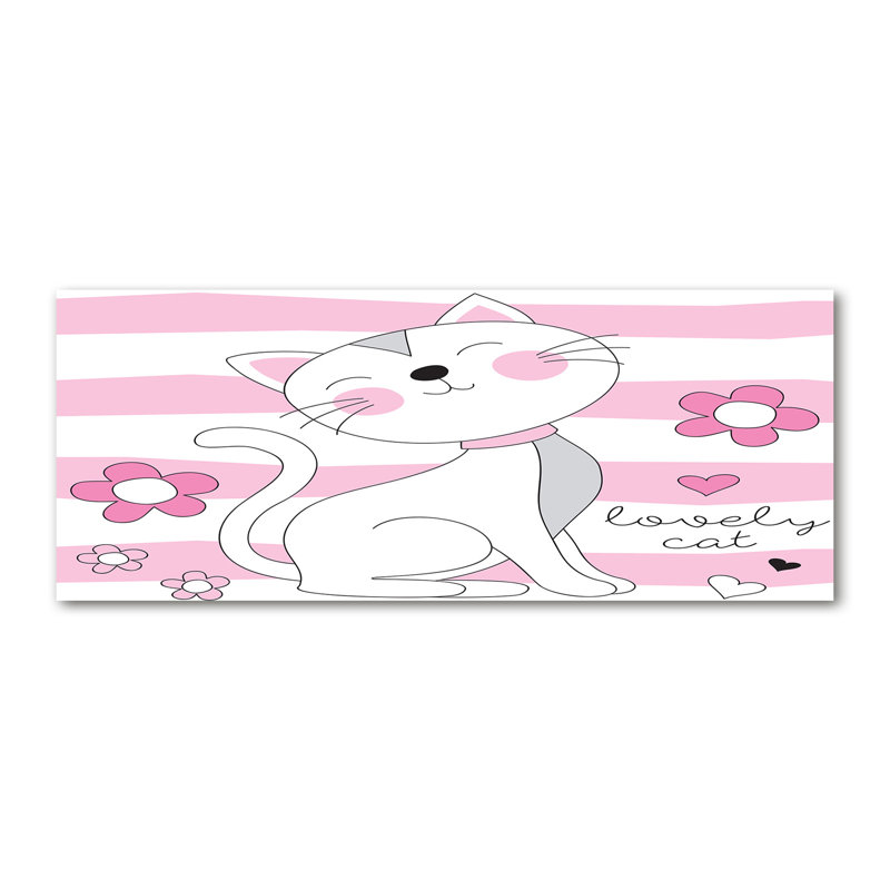 White Cat - Wrapped Canvas Print