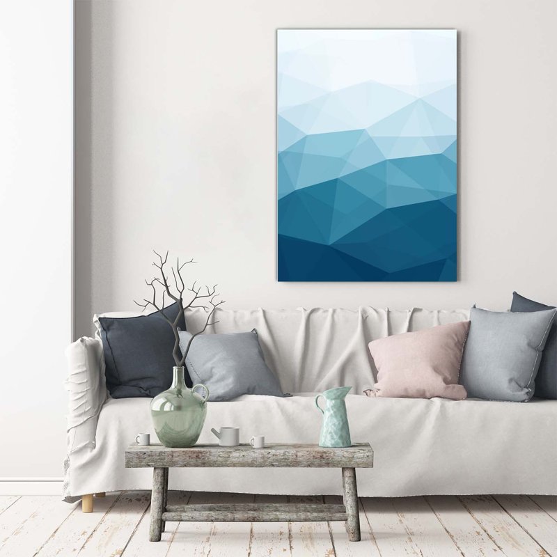 Abstraction Background - Wrapped Canvas Print