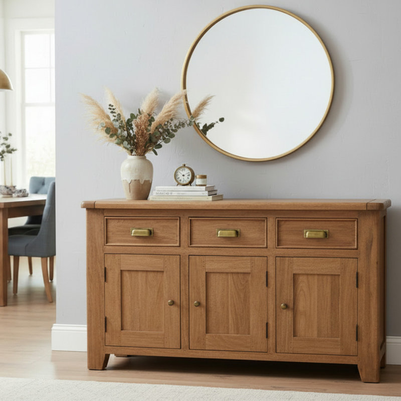 Dorchester 145cm Solid Wood Sideboard