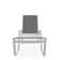 Holna Outdoor Rust-Resistant Metal Chaise Lounge
