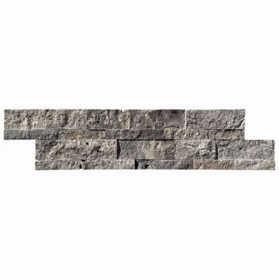 Panneau mosaïque argenté 6X24
