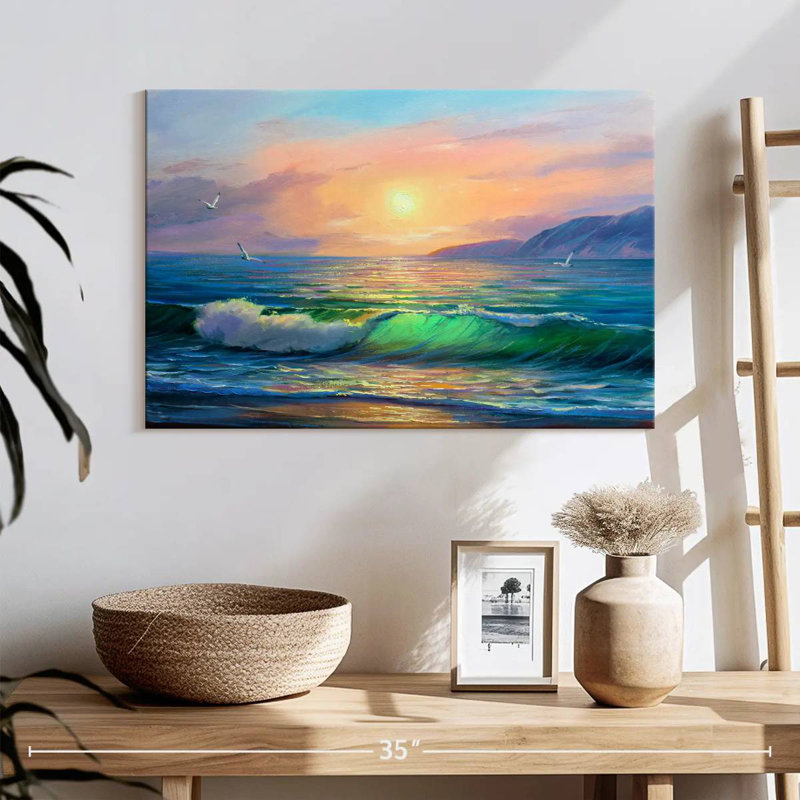 Gillard Sunset, 16" H x 24" W