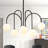 Bradrick 6-Light Dimmable Frosted Glass Sputnik Sphere Chandelier-1587185737