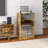 Modern audio and video media cabinet with adjustable shelves on 4 levels-913252653