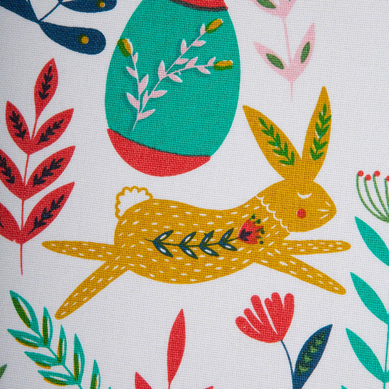 Sardis Easter Folk Garden Embellished Table Runner