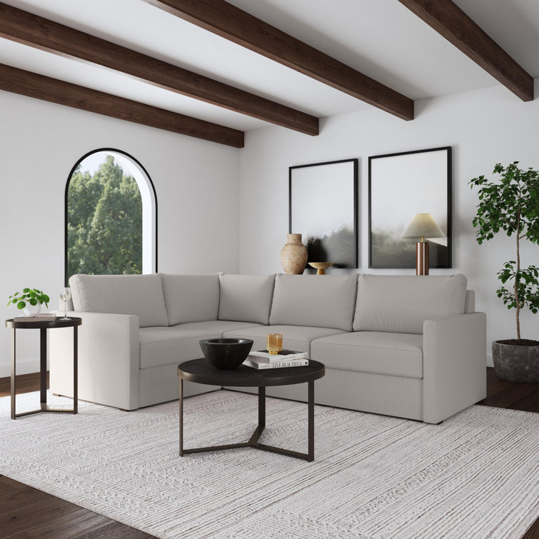 Flex 4 - Piece Upholstered Modular Sectional
