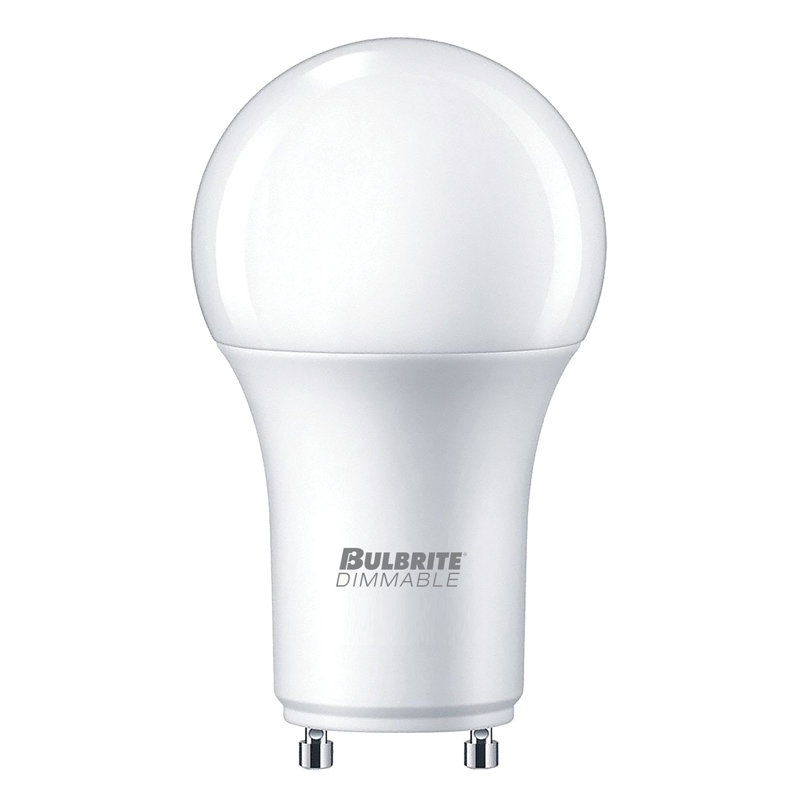 9 W (équivalent à 60 W), DEL A19, intensité variable, ampoule blanc chaud (2 700 K) GU24 / base à verrou et à verrou