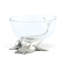 Sea And Shore Glass Dessert Bowl