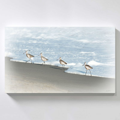 "Sandpipers II" par Rhonda Addison, reproduction sur toile