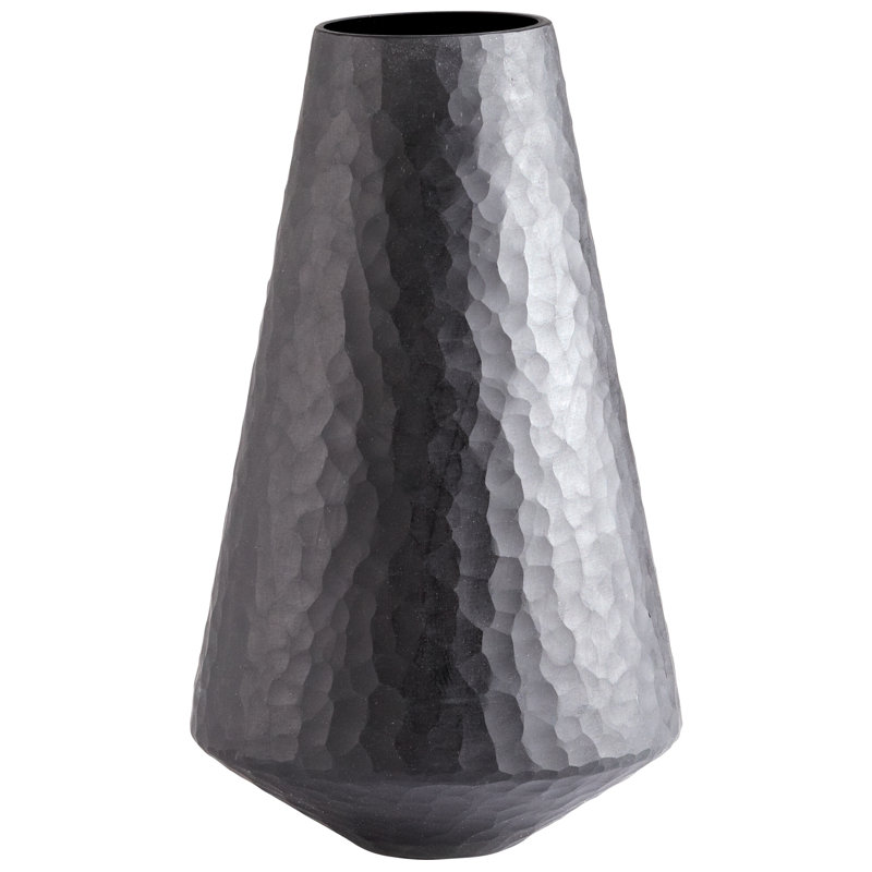 Lava Ceramic / Porcelain Table Vase, 15.25" H x 8.5" W x 8.5" D