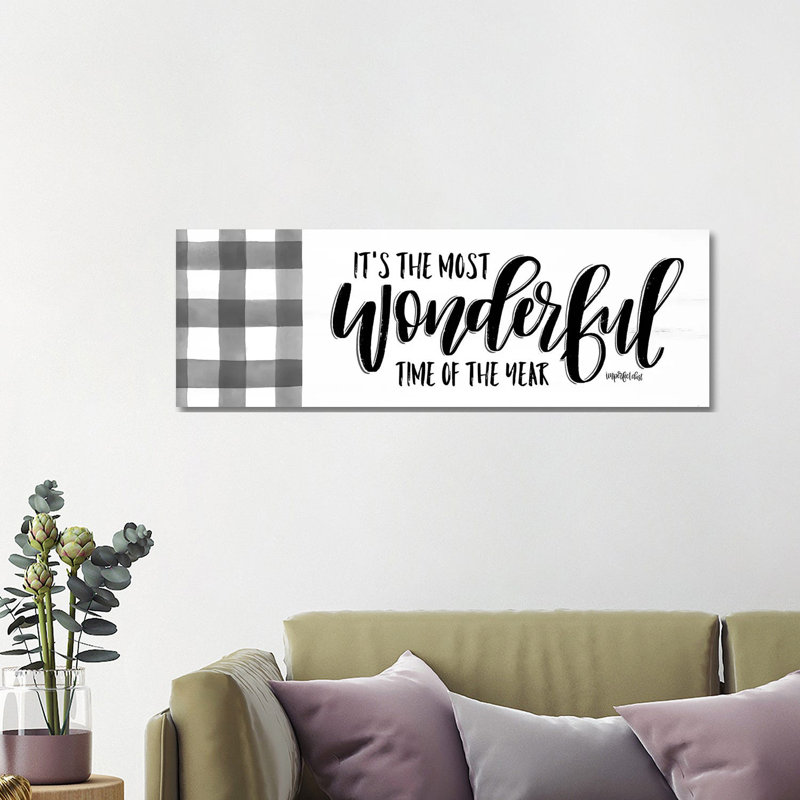 It's The Most Wonderful Time by Imperfect Dust - Wrapped Canvas Panoramic Painting, 121.92 cm H x 40.64 cm W x 1.91 cm D