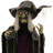Haunted Hill Farm 6.25 Ft. Scary Talking Witch Halloween Animatronic with Touch Activated Lights and Sound