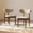 Modern 5/7 Pieces Dining Room Sets, Pre-Assembly Round Dining Table Sets, Sintered Stone Tabletop Kitchen Dining Table Set With Upholstered Chairs-1108179493-1108179490-1108179495
