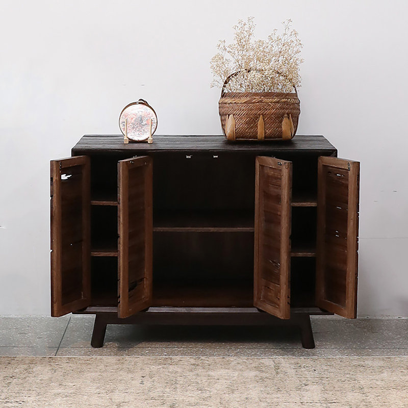 Buffet de salon de style Wabi-Sabi
