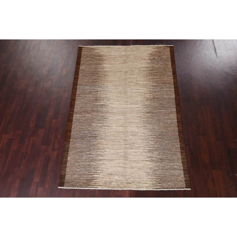 Handmade Gabbeh  Wool Area Rug 6x8