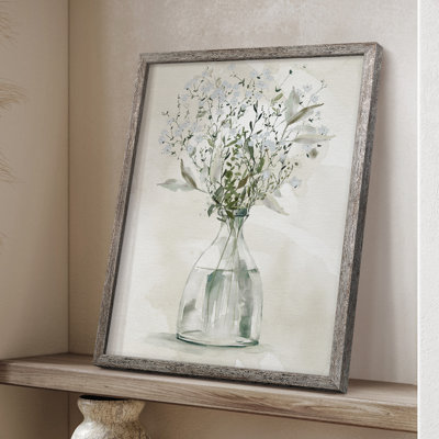 Farmhouse Whites II Framed Print - Solid Wood