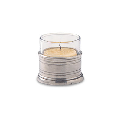 Tea Light Candle Holder With Glass