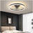 Ceiling Fan with Lights Dimmable LED