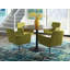 Doral Round Metal Base Dining Table