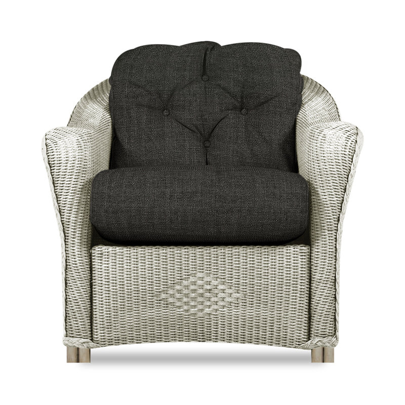 Reflections Outdoor Lounge Chair, Canvas Natural Sunbrella® Canvas, Linen